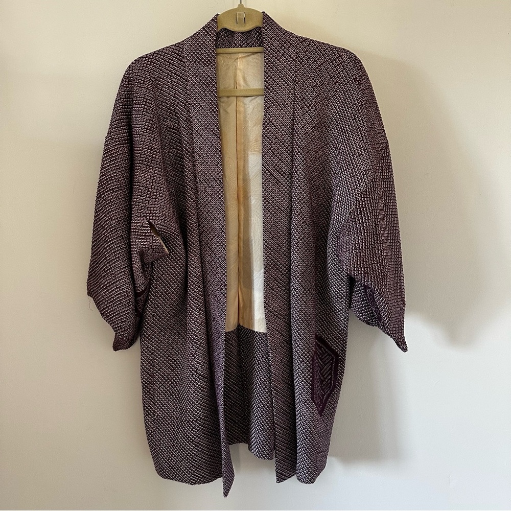 Vintage Purple Kimono from Japan